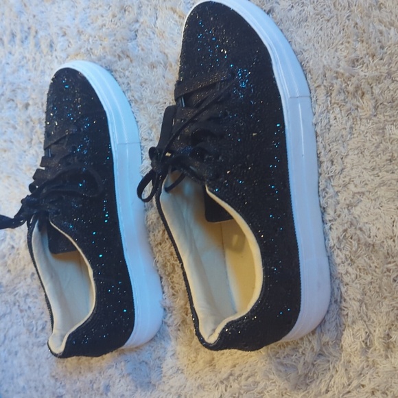 Betsey Johnson rhinestone sneakers - Picture 7 of 9